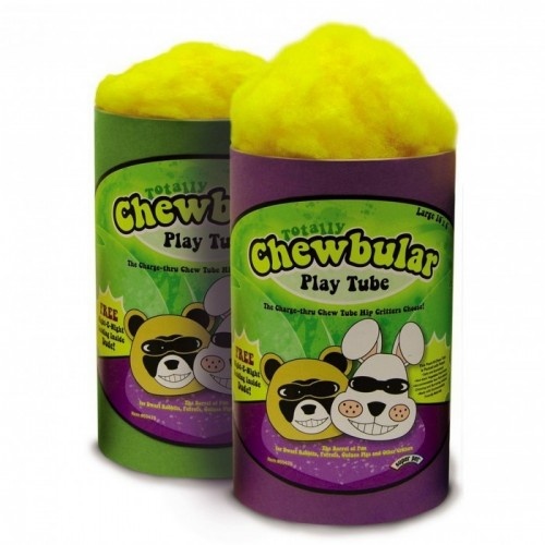 Tubo mastigável para animais de pequeno porte, cores sortidas.