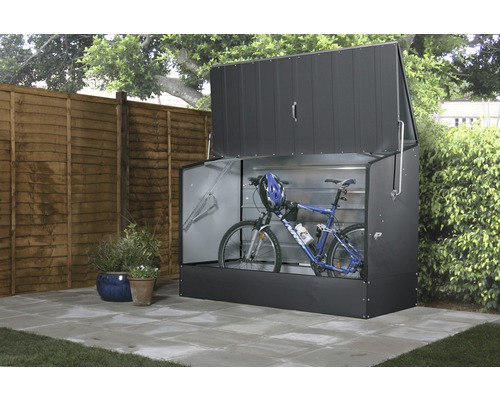 Tepro fietsbox 196x89x133 cm antraciet