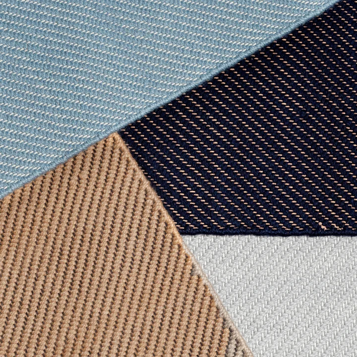 HAY - Bias Teppich, 200 x 300 cm, cappuccino