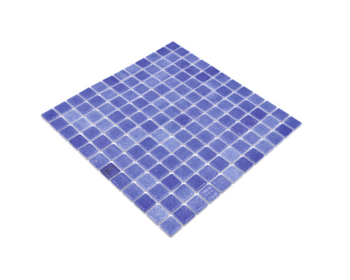 Glasmozaïek VP508PAT voor zwembadbouw, blauw, 31,6x31,6 cm