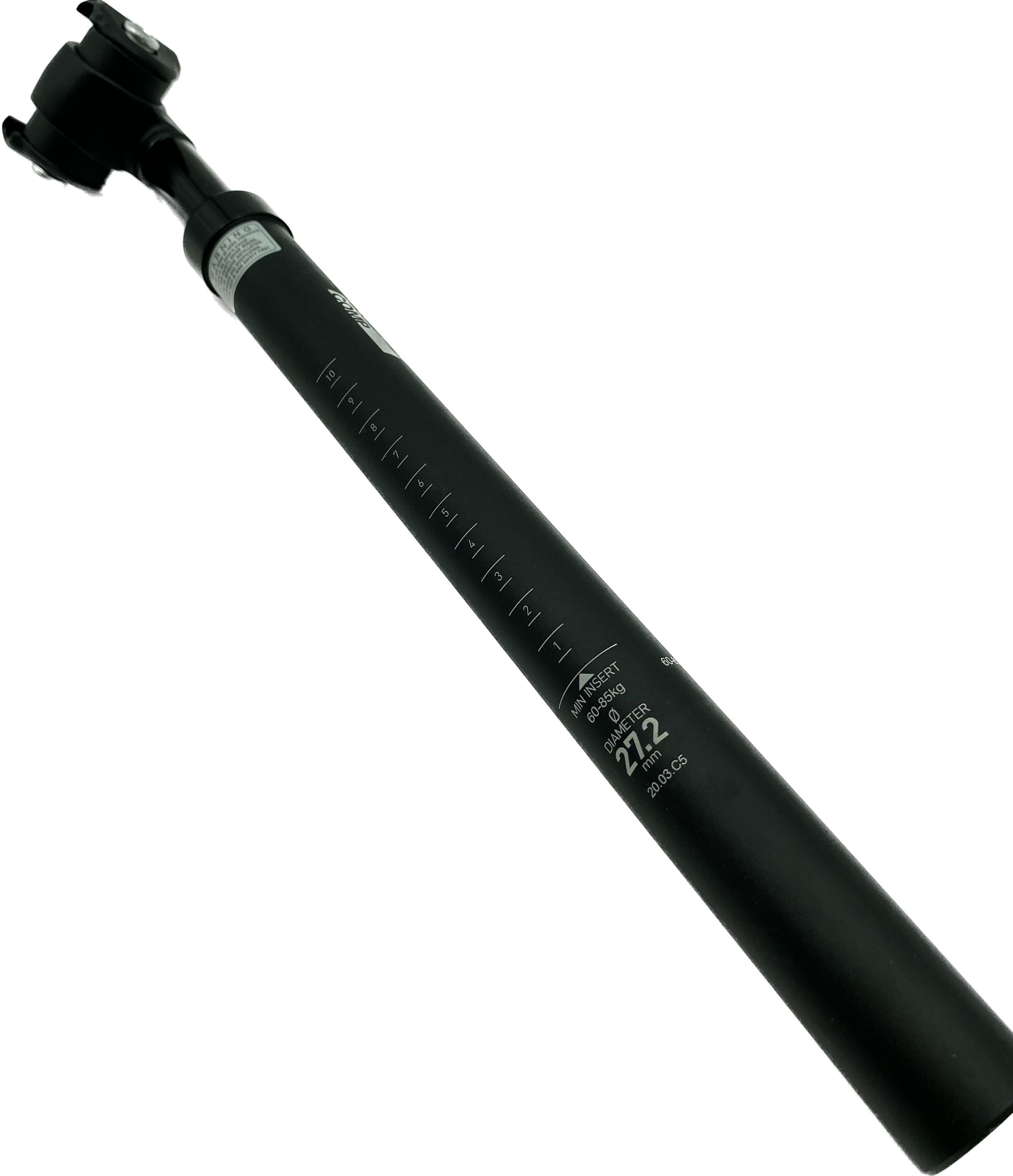 ERGOTEC GLIDE Sattelstütze schwarz ø 29,2
