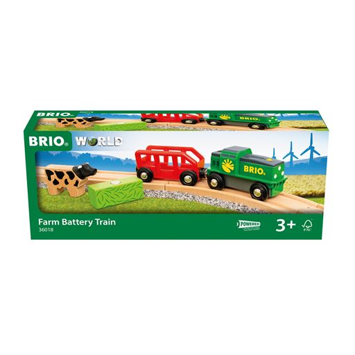 BRIO Batteridrevet Gårdtog