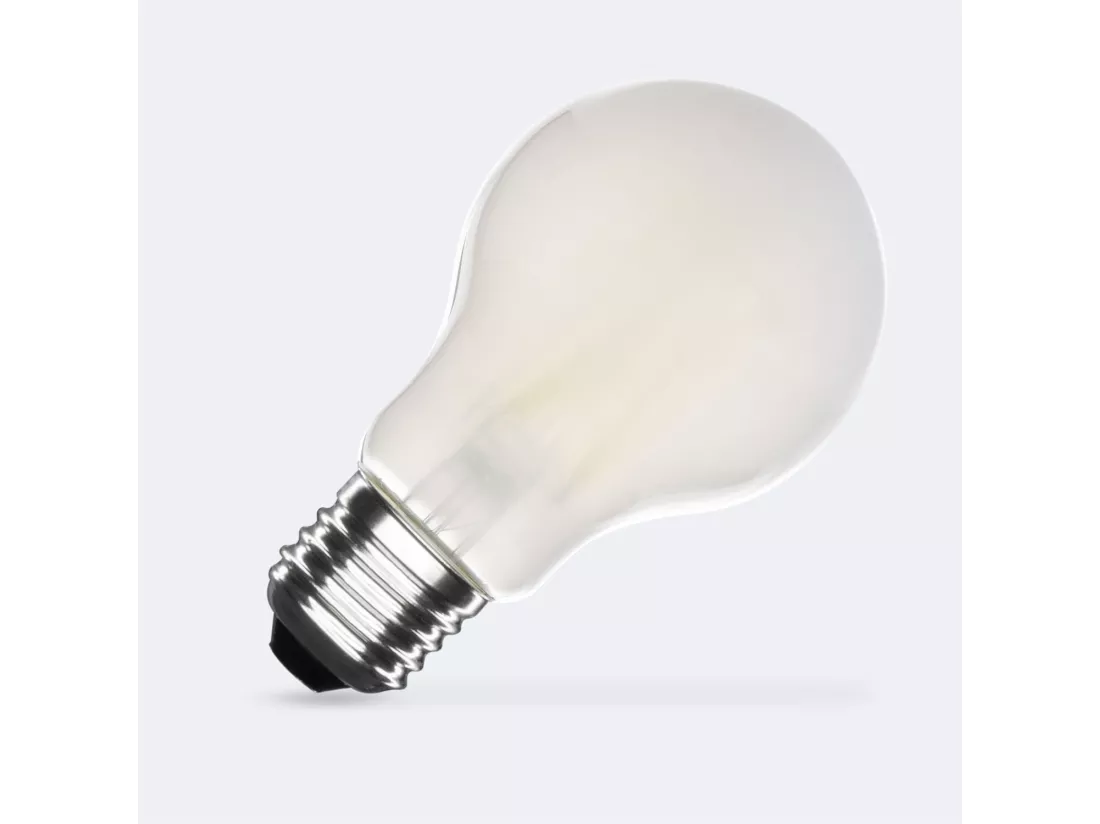 Ampoule LED Filament E27 2,3W 485lm A60 Opale Classe A Blanc Neutre 4000K