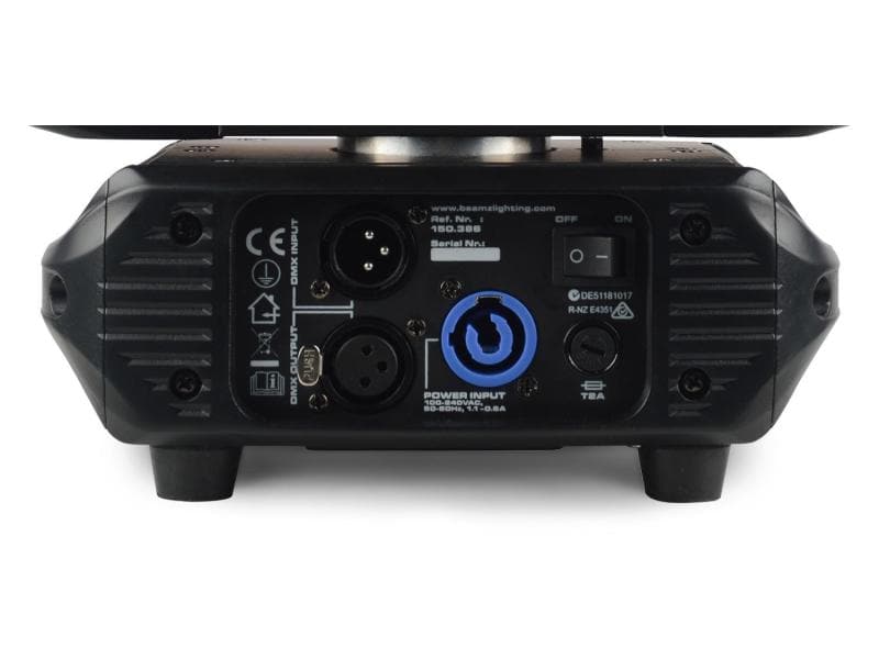 BeamZ Moving Head Fuze610Z Wash Kompakter und leistungsstarker LED Moving Head