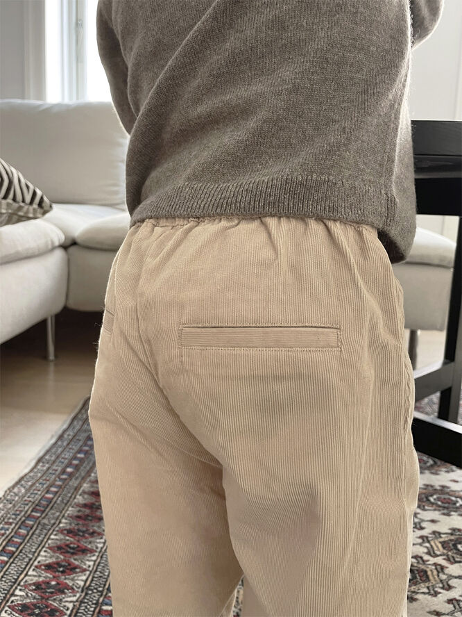 Magasin du Nord Collection Etna 1 baby pants GOTS Cement