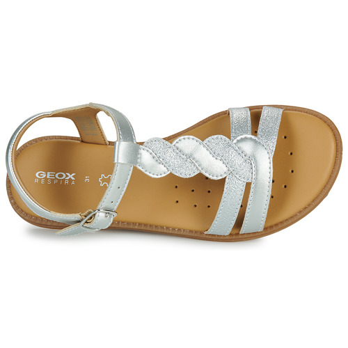 Geox - J SANDAL KARLY GIRL - Argenté