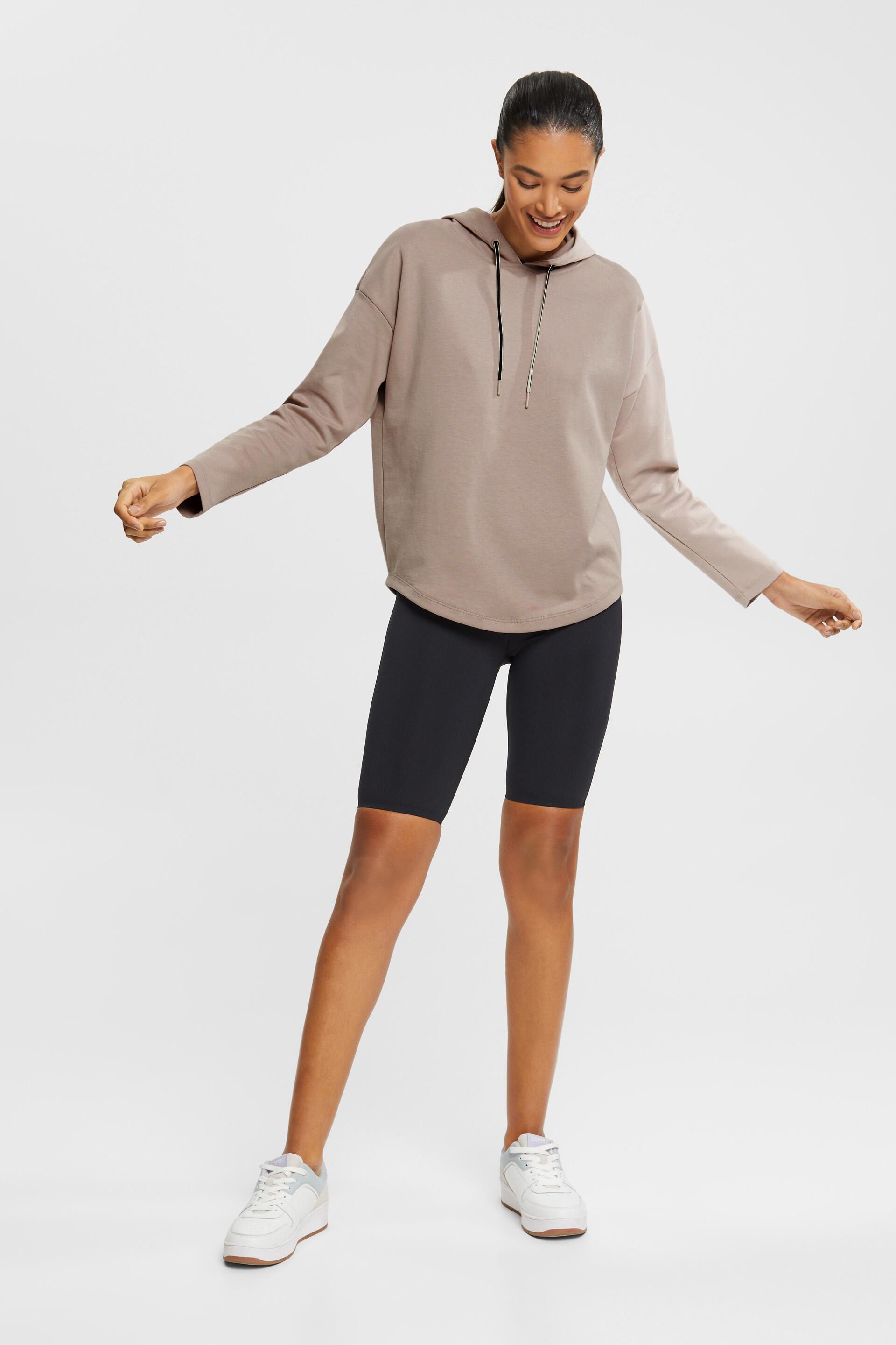 Sweat à capuche au toucher doux, coton biologique mélangé