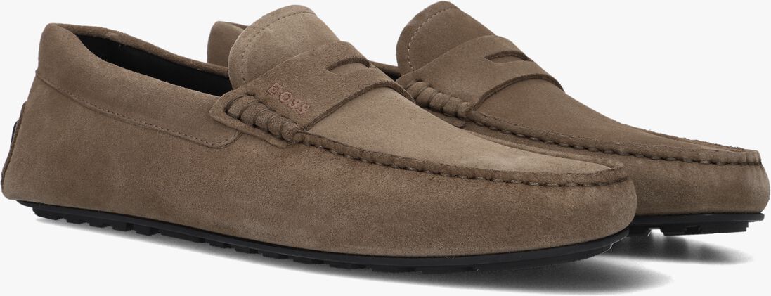 bruine boss loafers noel_mocc
