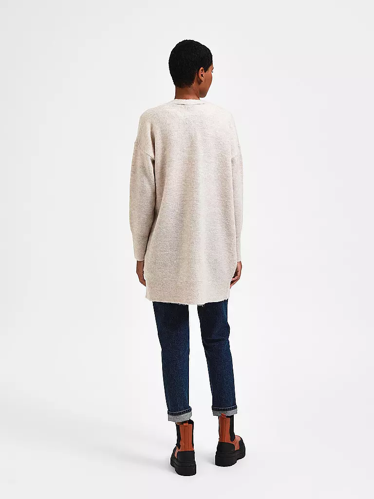 SELECTED FEMME Strickjacke SLFLULU beige