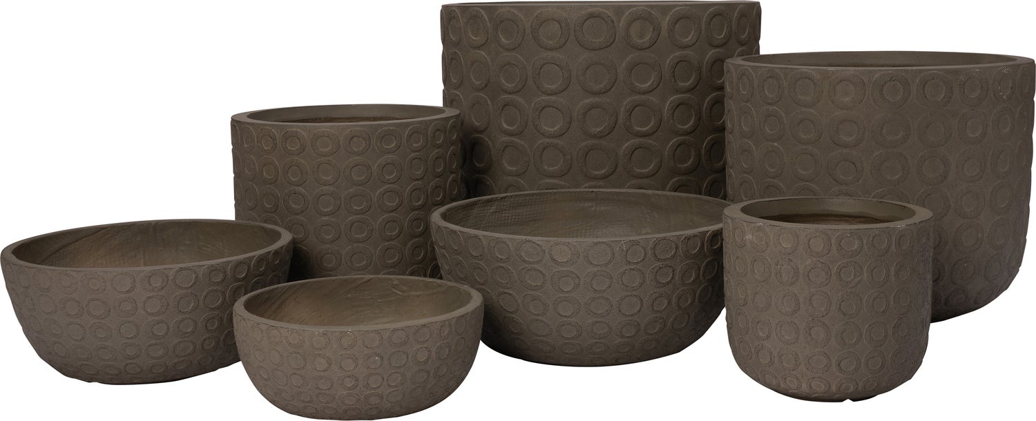 Intratuin bloempot Rosmalen bruin D 34,5 H 30 cm