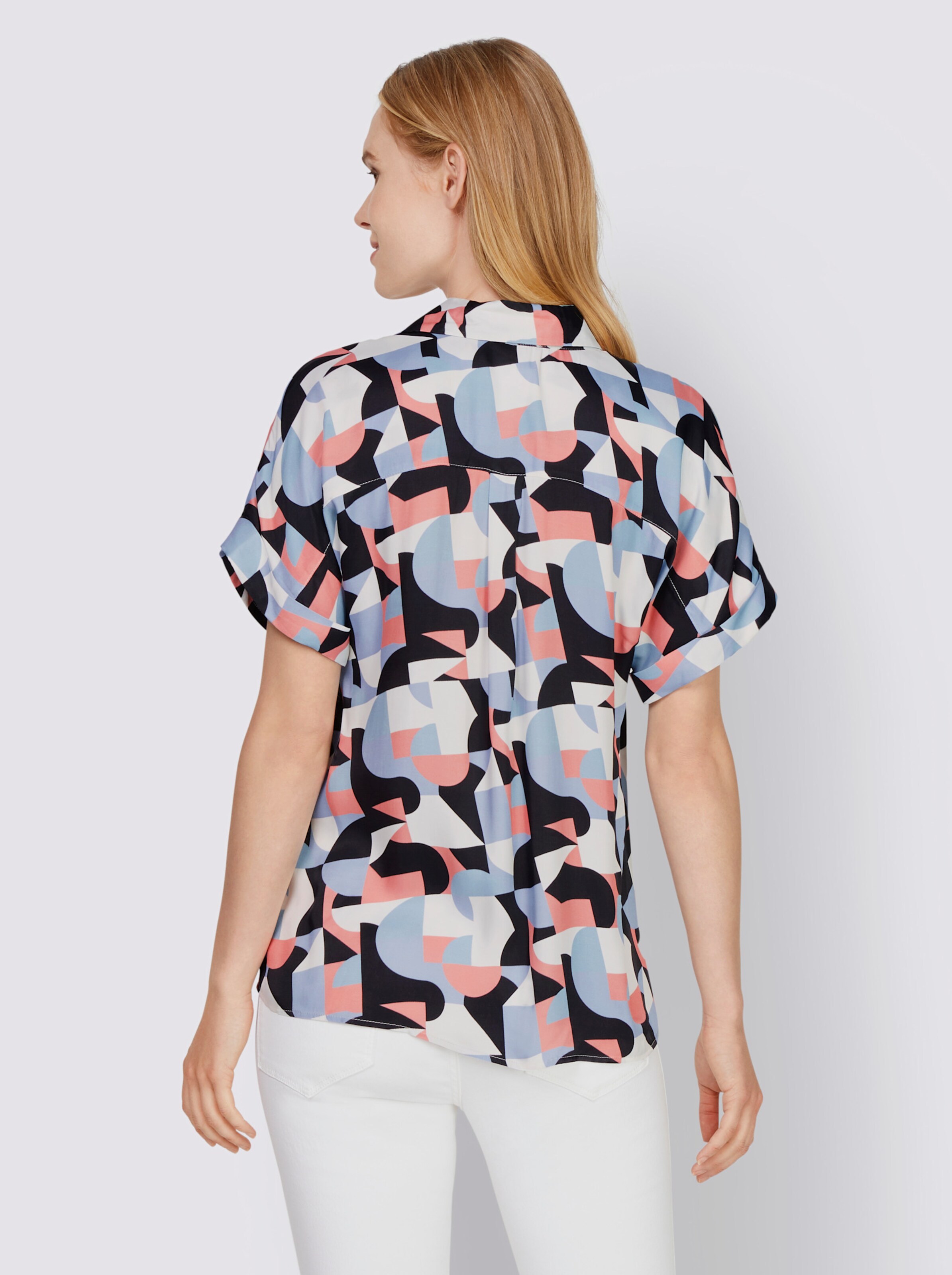 Druckbluse