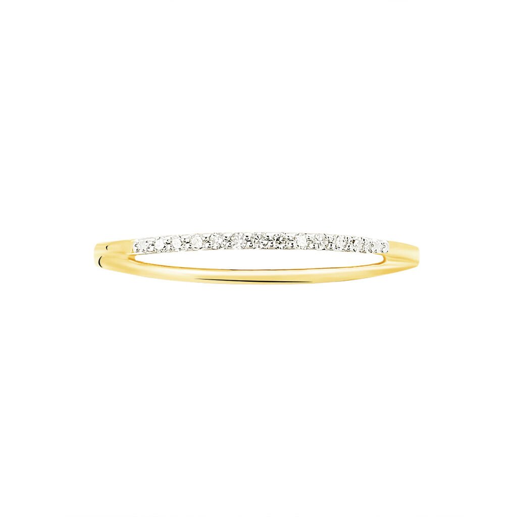 Bague Arslane Or Jaune Diamant
