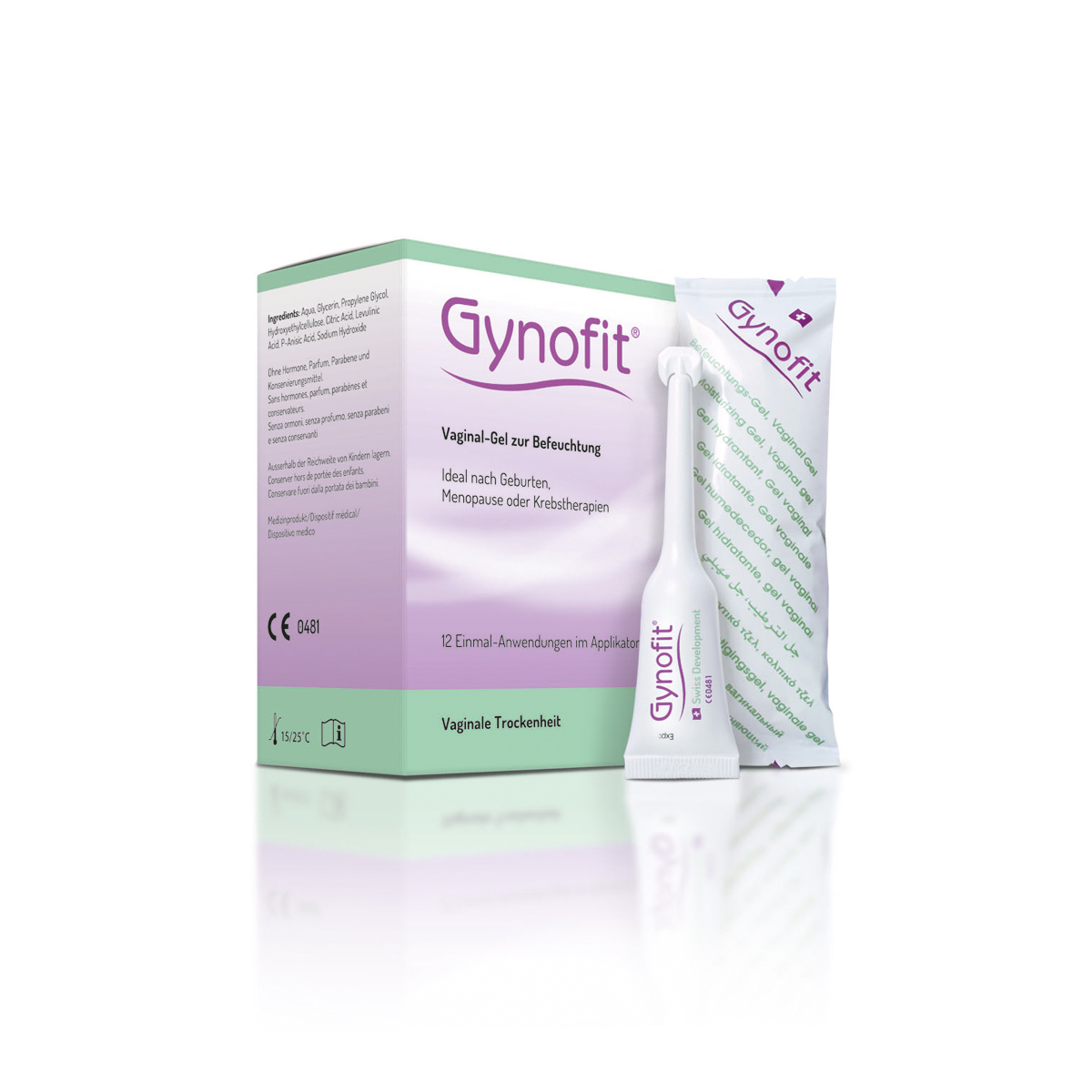 GYNOFIT Befeuchtungs-Gel Vaginalgel Vag Gel 5 ml