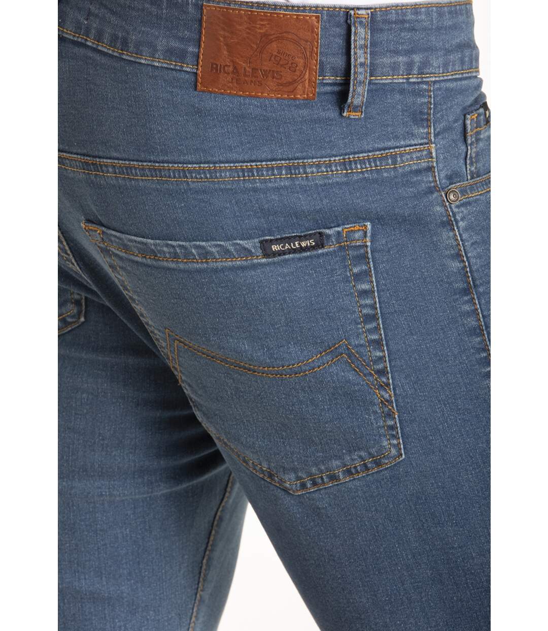 Jeans RL70 GAMM2 stretch FIBRELEX® coupe droite DENIM