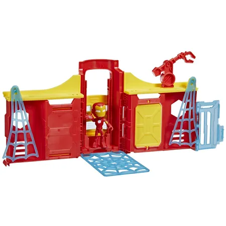 Hasbro Marvel Spiderman Stark Tower Szene Spielset