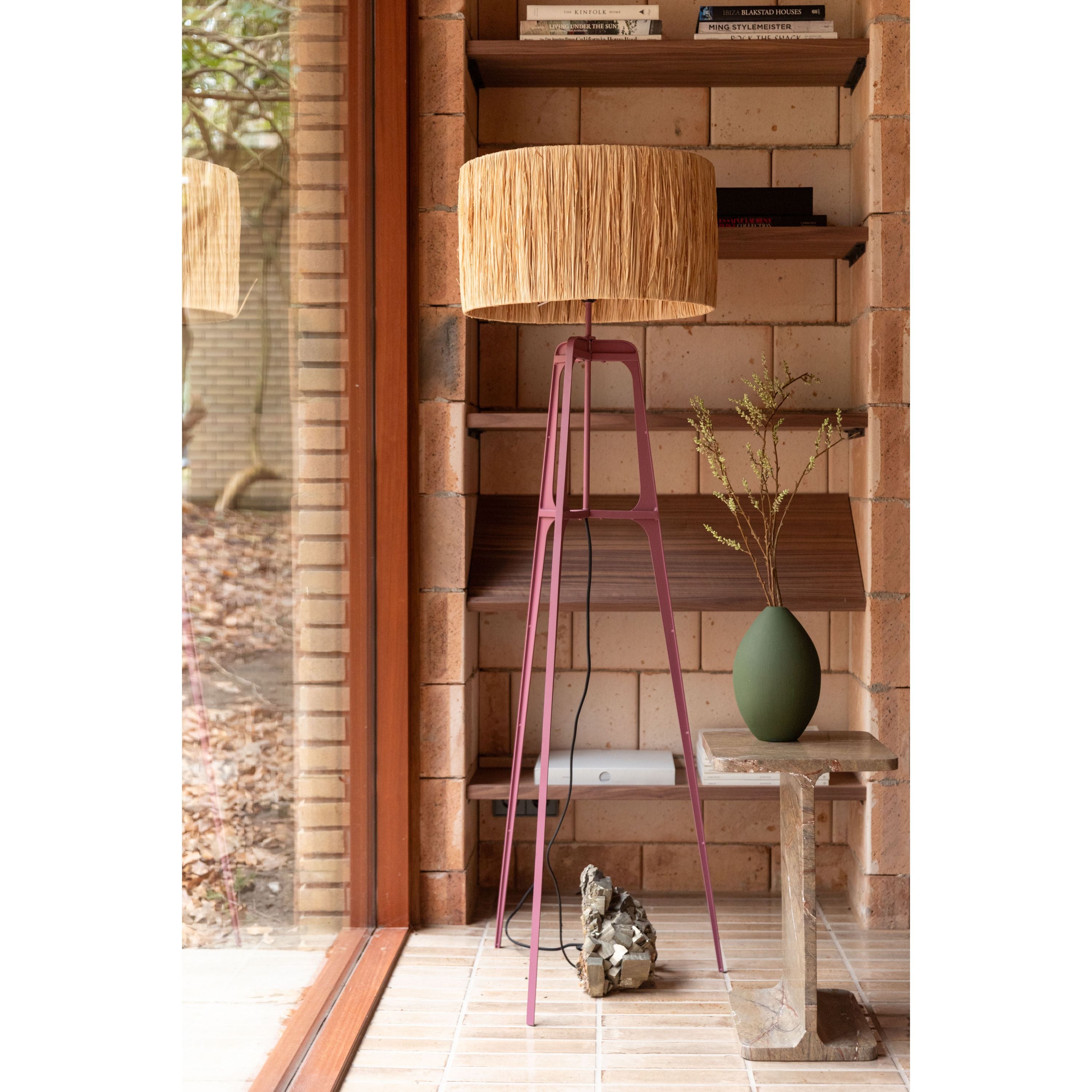 Dutchbone Afra Vloerlamp| Staande lamp Paars