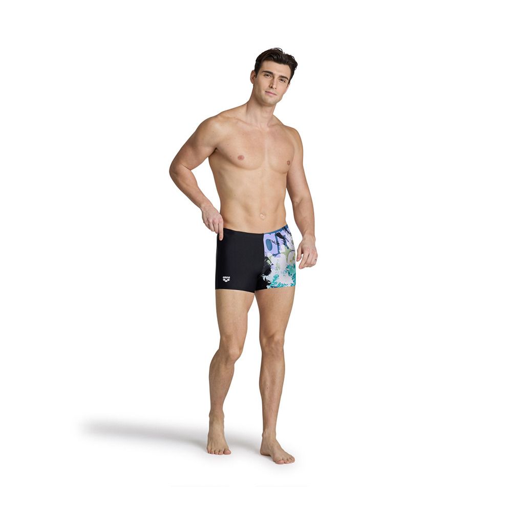 Arena WAVES BREAKING - Boxer de bain Homme black/black multi