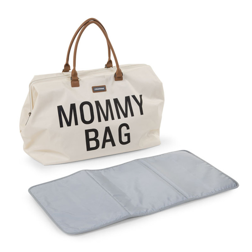 Sac à langer Mommy Bag 55 x 30 x 30 cm - Blanc cassé