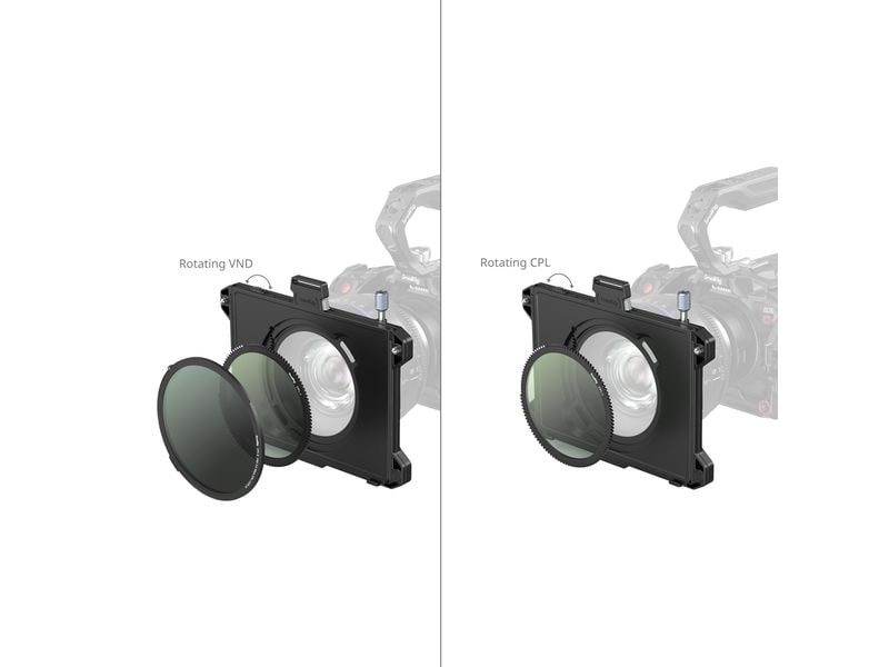 Smallrig Matte Box Kit CPN & VND Matte Box Kit mit CPL- und VND-Filtern