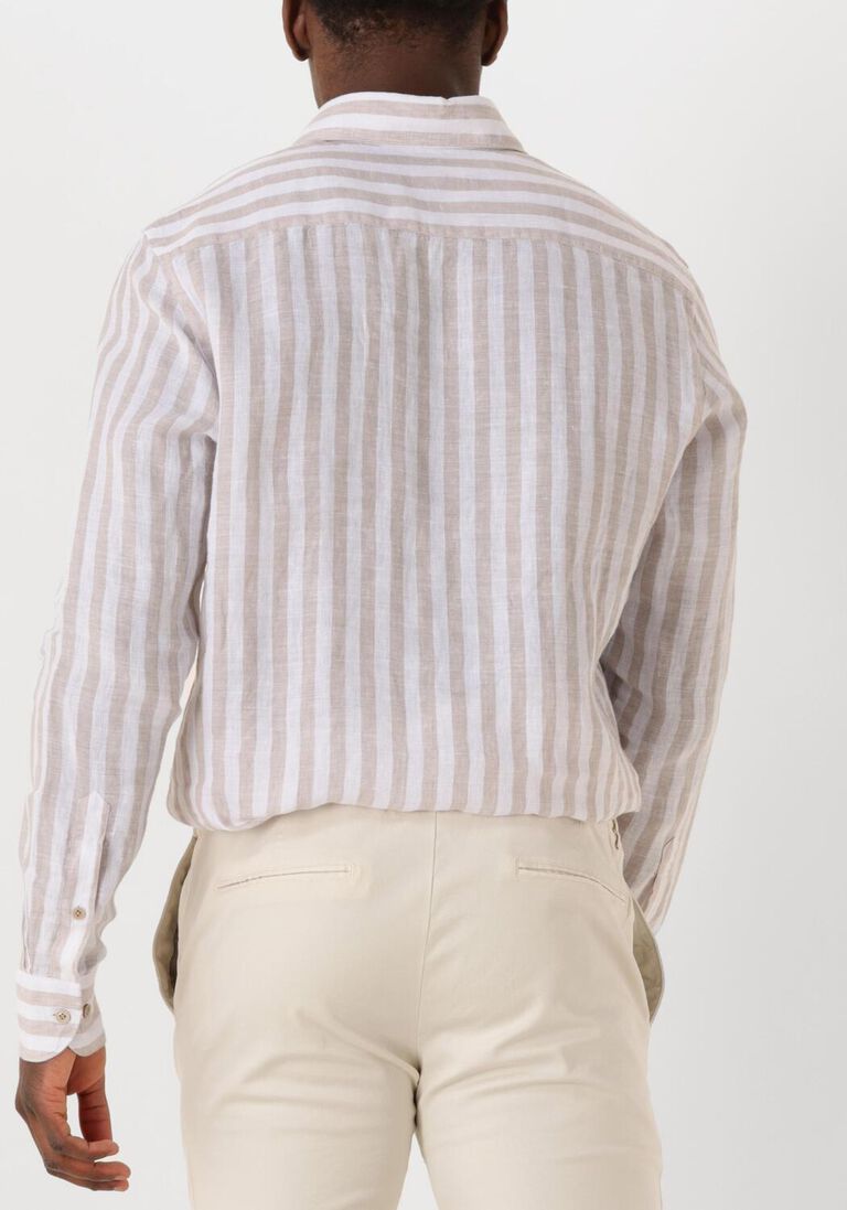 witte profuomo klassiek overhemd shirt x-cutaway linen