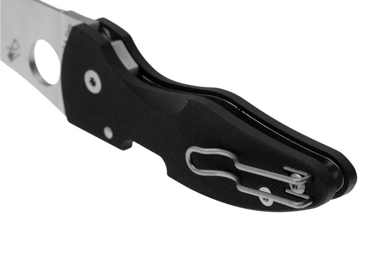 Spyderco MicroJimbo C264GP Black G10, zakmes, Michael Janich design