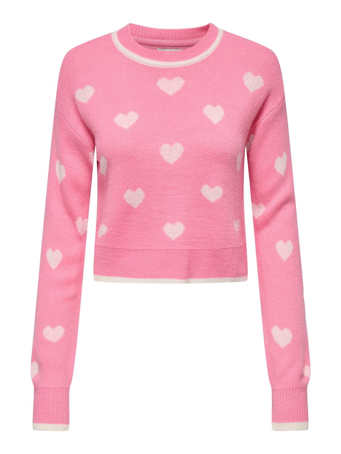 JDYROMANCE Strickpullover Sachet Pink