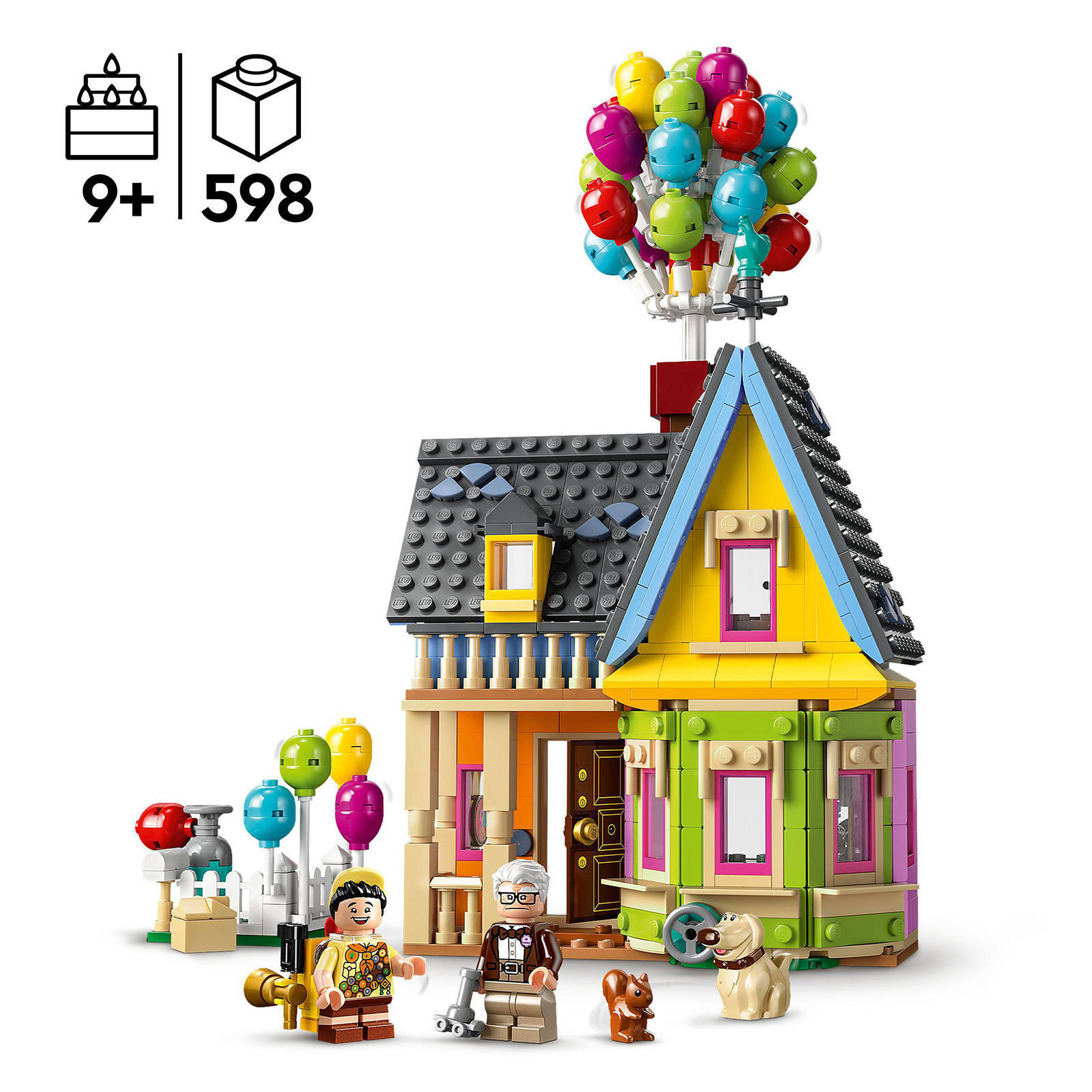 LEGO Disney en Pixar Huis uit de film 'Up' Bouwbaar Speelgoed voor 9 jaar en Ouder 43217