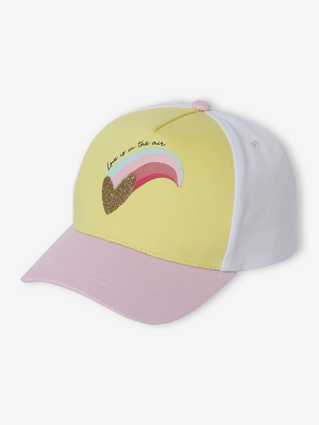 Boné amarelo claro 