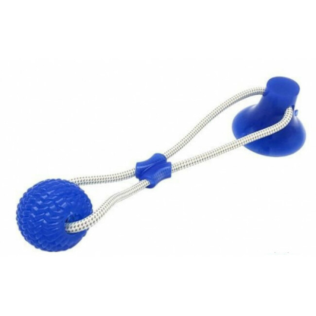 Jouet de traction pour chien avec corde et ventouse Tracks