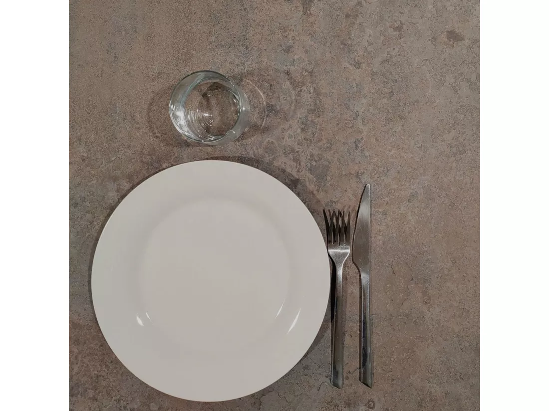 Mange-debout 60 x 60 cm - modèle Round cladeira chants laiton