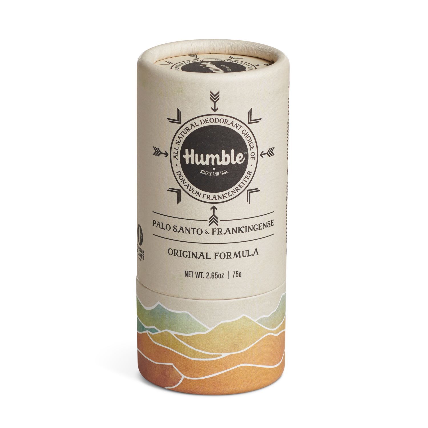 Humble Deodorant Palo Santo & Frankincense i pappemballasje