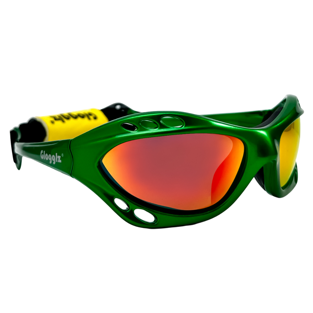 Glogglz Rayz UV-beschermde zonnebril - Green