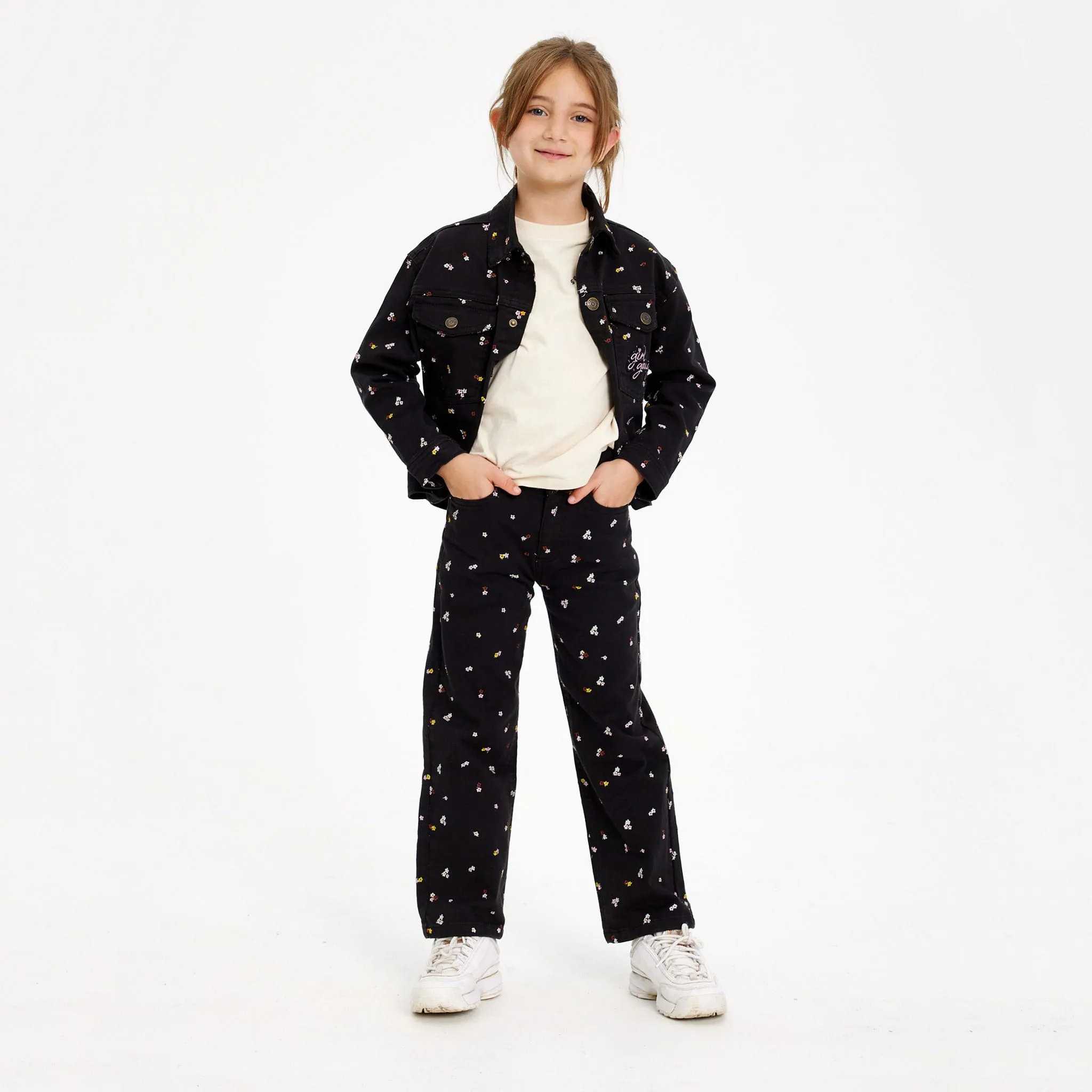 The New Pantalon Denim Hellen 3-14ans