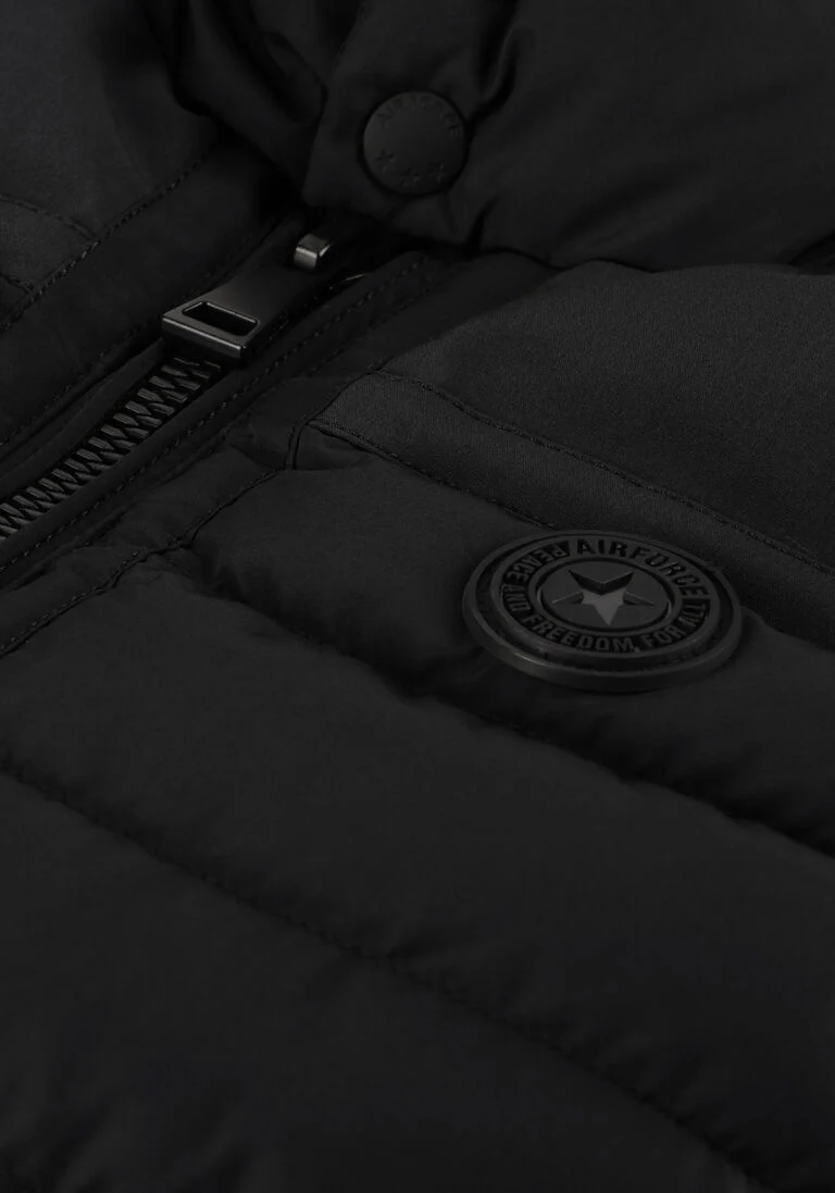 AIRFORCE donkergrijze airforce bodywarmer frb0532