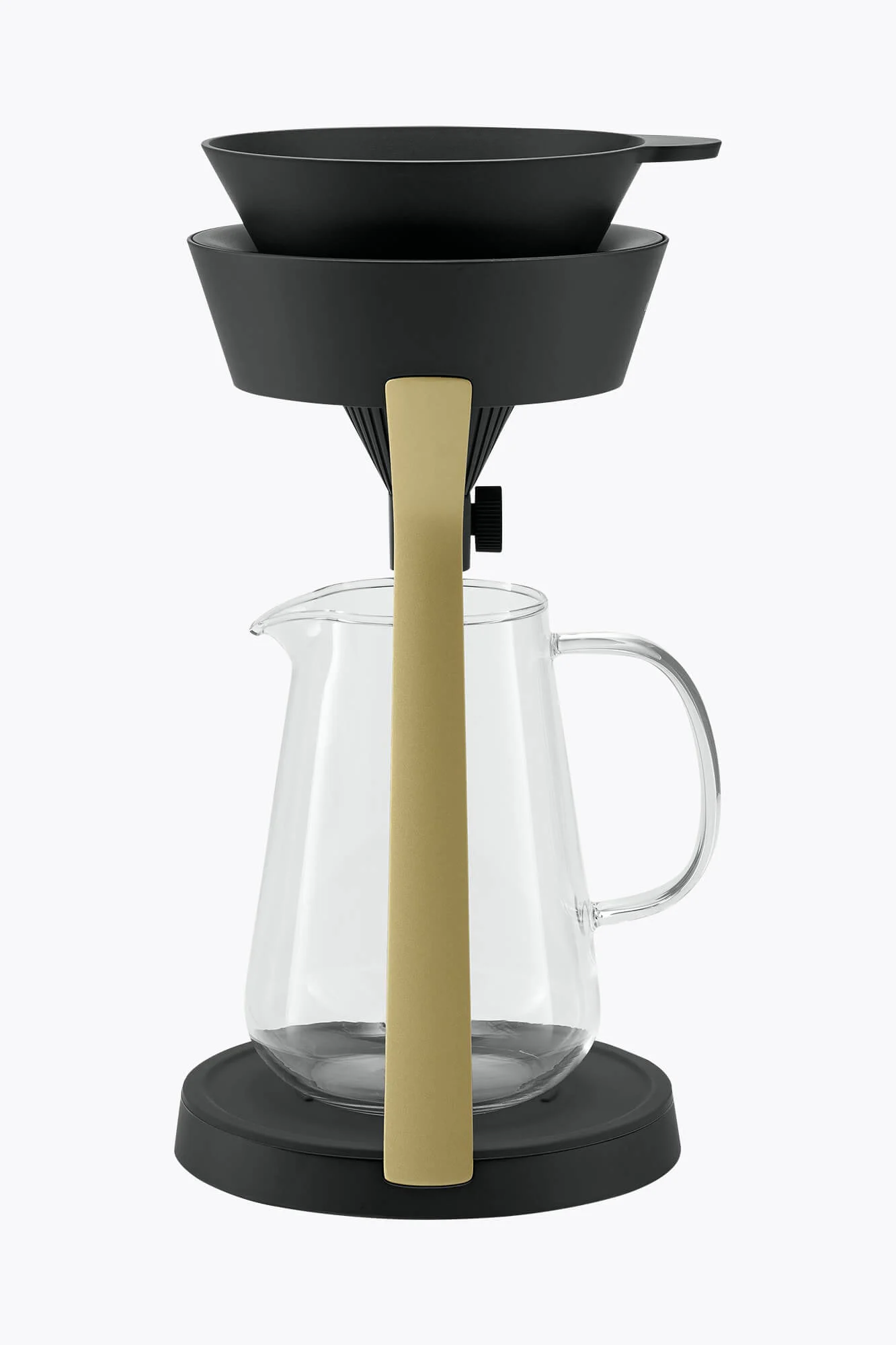 Melitta® Amano Kaffeebereiter Schwarz-Gold