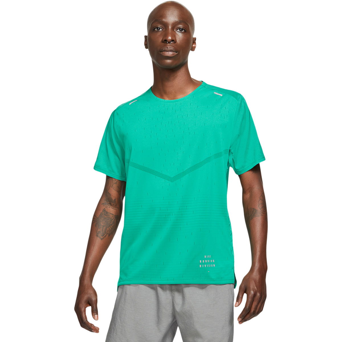 Nike Rise 365 Run Division Løbe T-shirt Herre