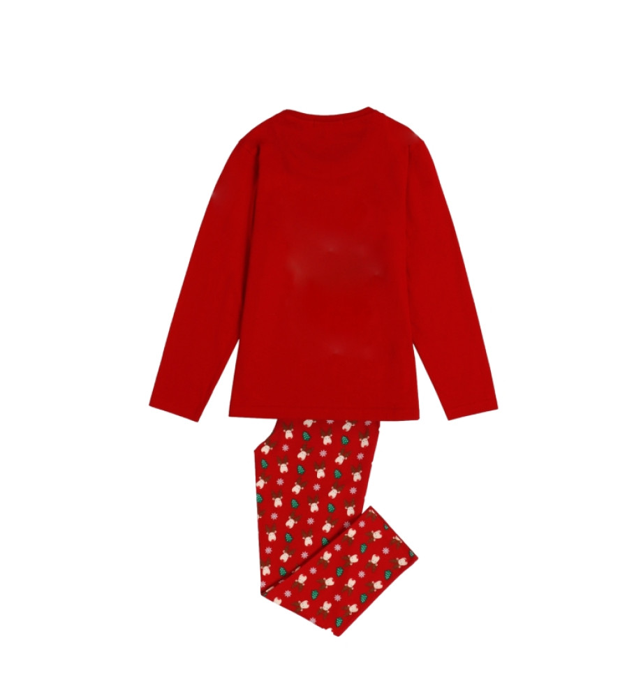 Admas Pajamas Manga Long Dont Jingle My Bells rojo