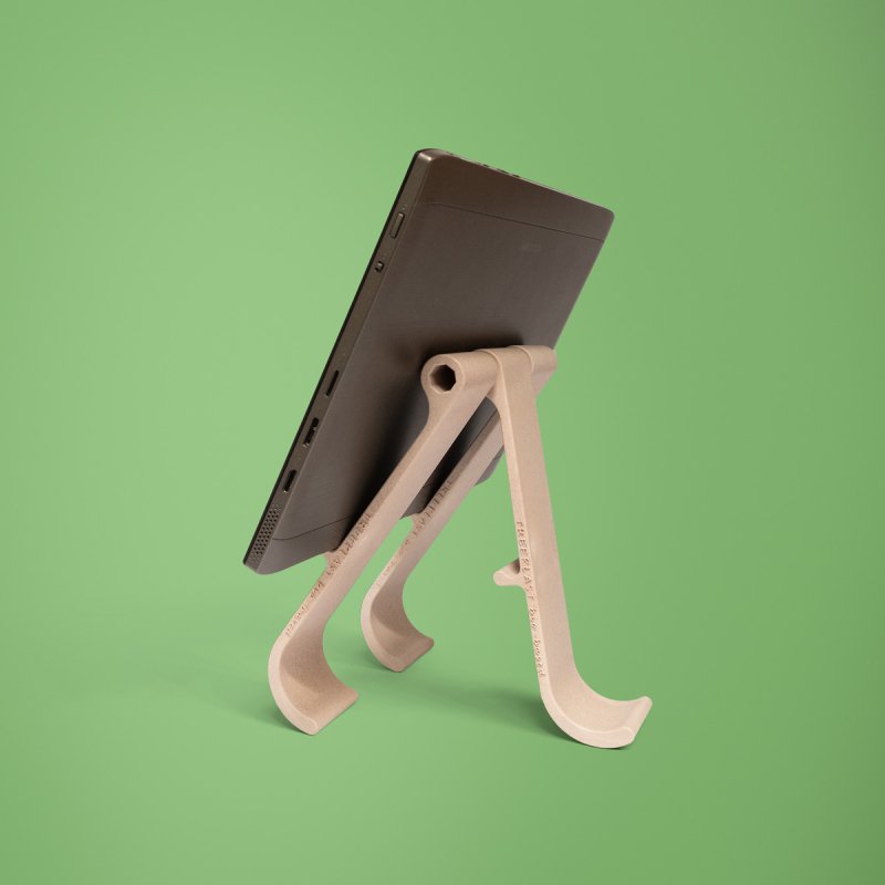 R-Go Tools Support ordinateur et tablette R-Go Treepod, ergonomique et modulaire, réglable, biosourcé