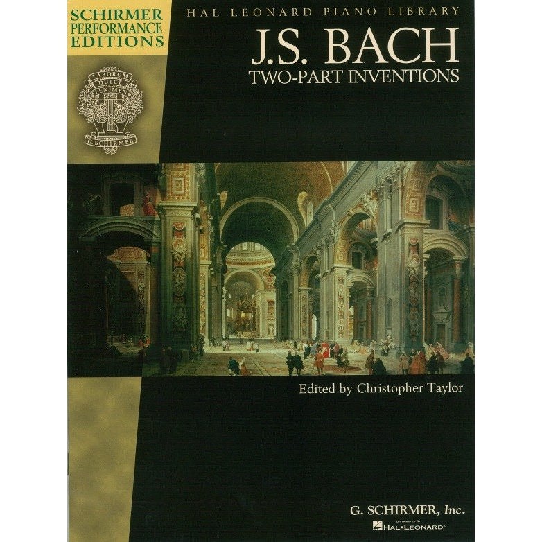 G. Schirmer - J.S. Bach - Two Part Inventions voor piano