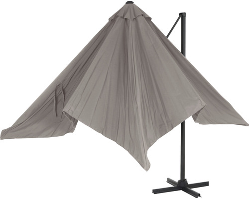 Siena Garden Califorina zweefparasol 300 x 300 cm taupe