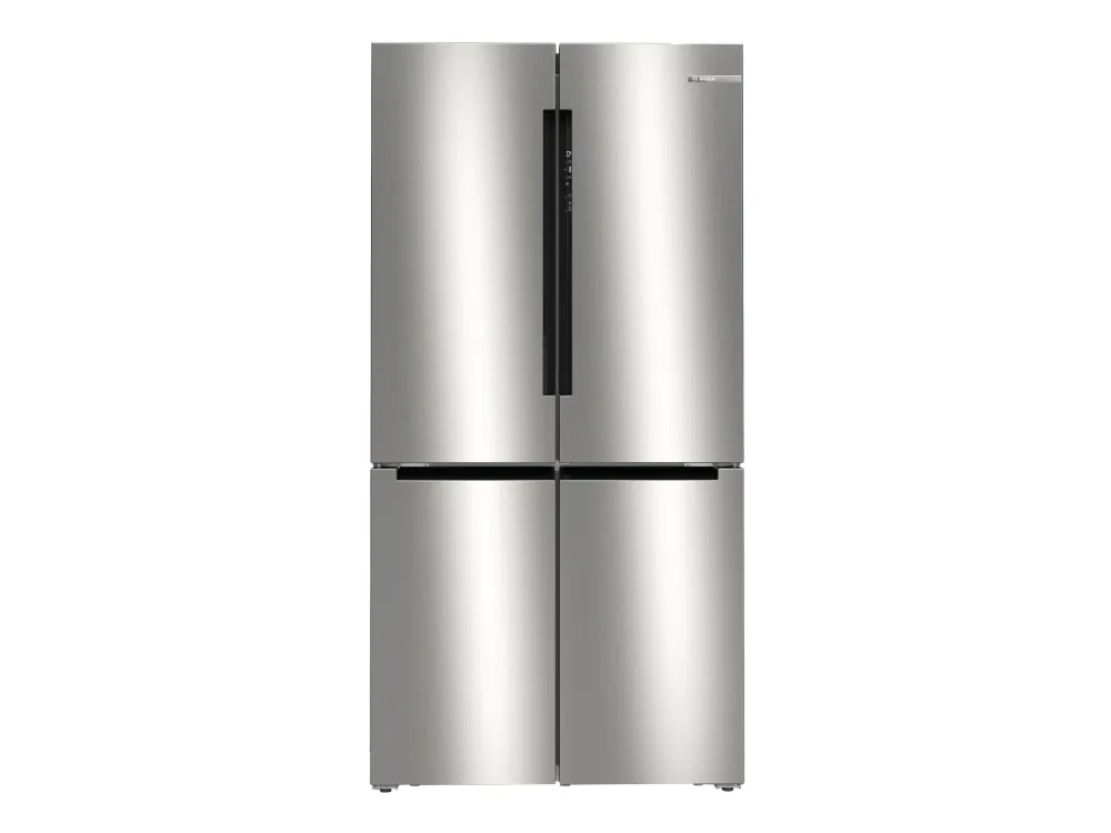 Bosch Serie | 6 KFN96APEA - Køleskab/fryser - bund-fryser - bredde: 91 cm - dybde: 73.1 cm - højde: 183 cm - 605 liter - Klasse E - metalsølv