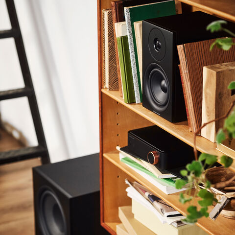 Argon Audio FORUS 5 – betaalbare en compacte hifi-luidspreker Zwart