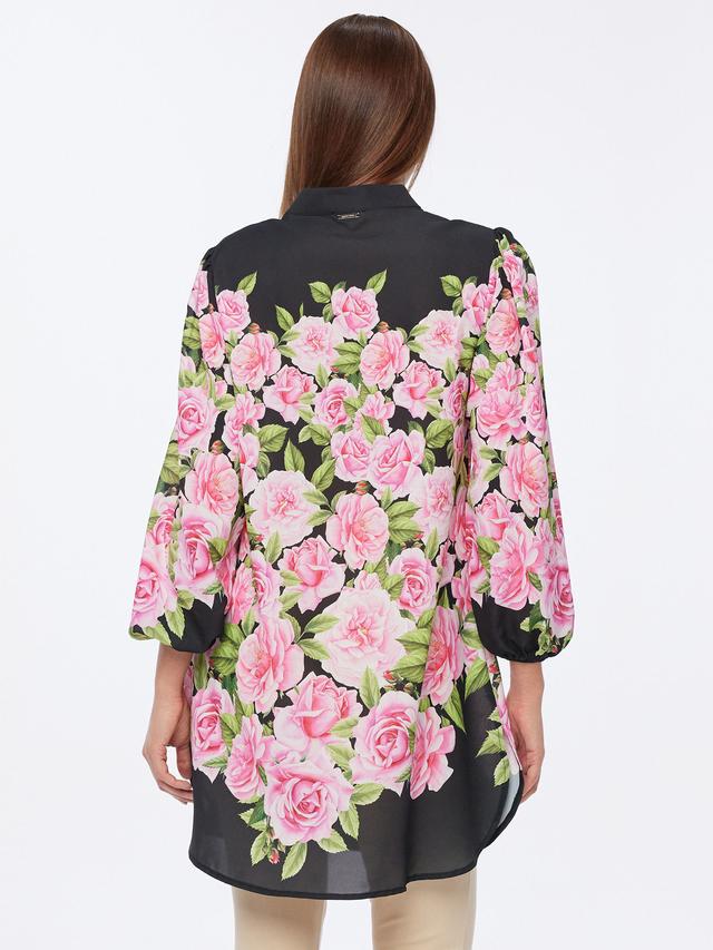 Longbluse Floral