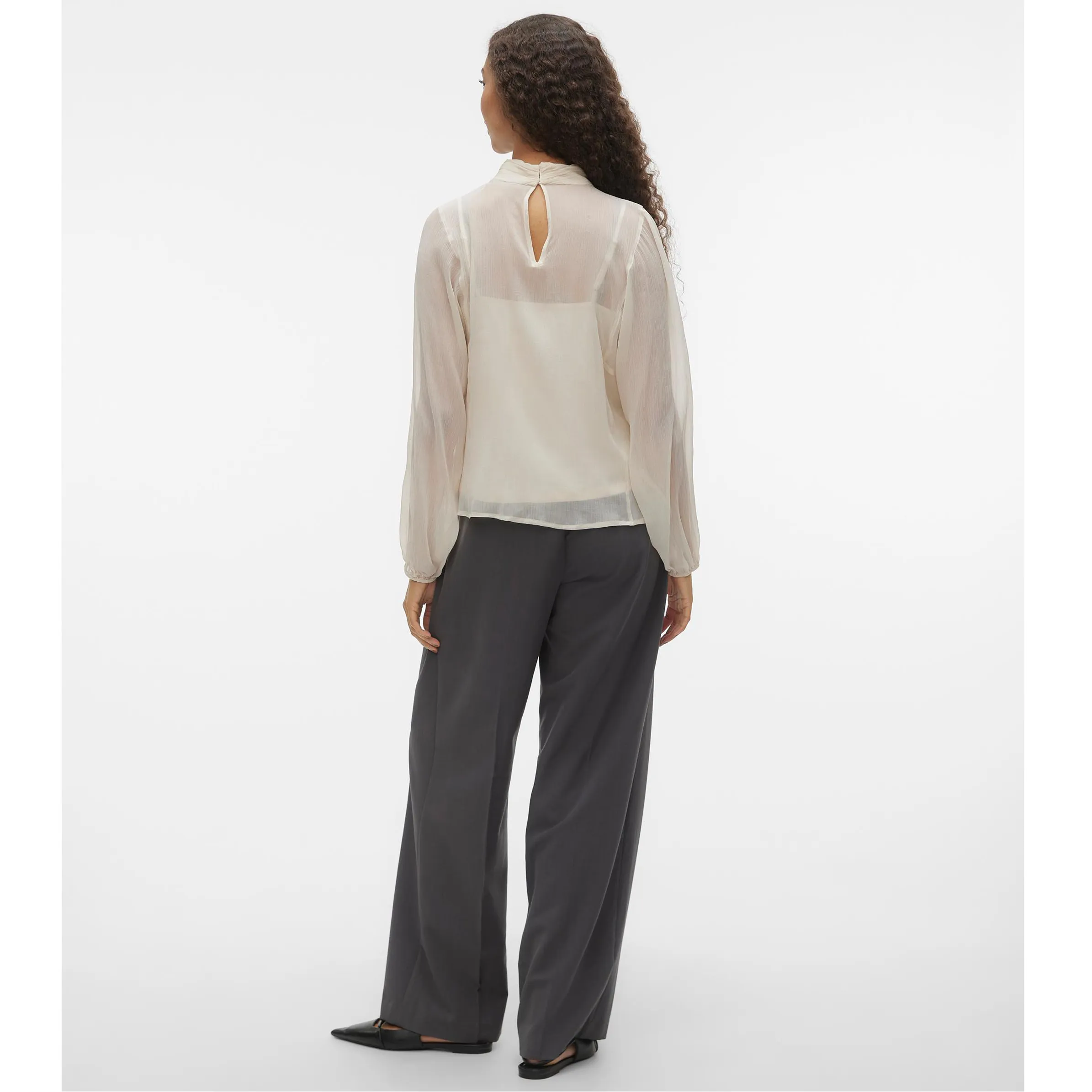 Vero Moda VMRHEA LS TOP WVN GA Blusenshirt