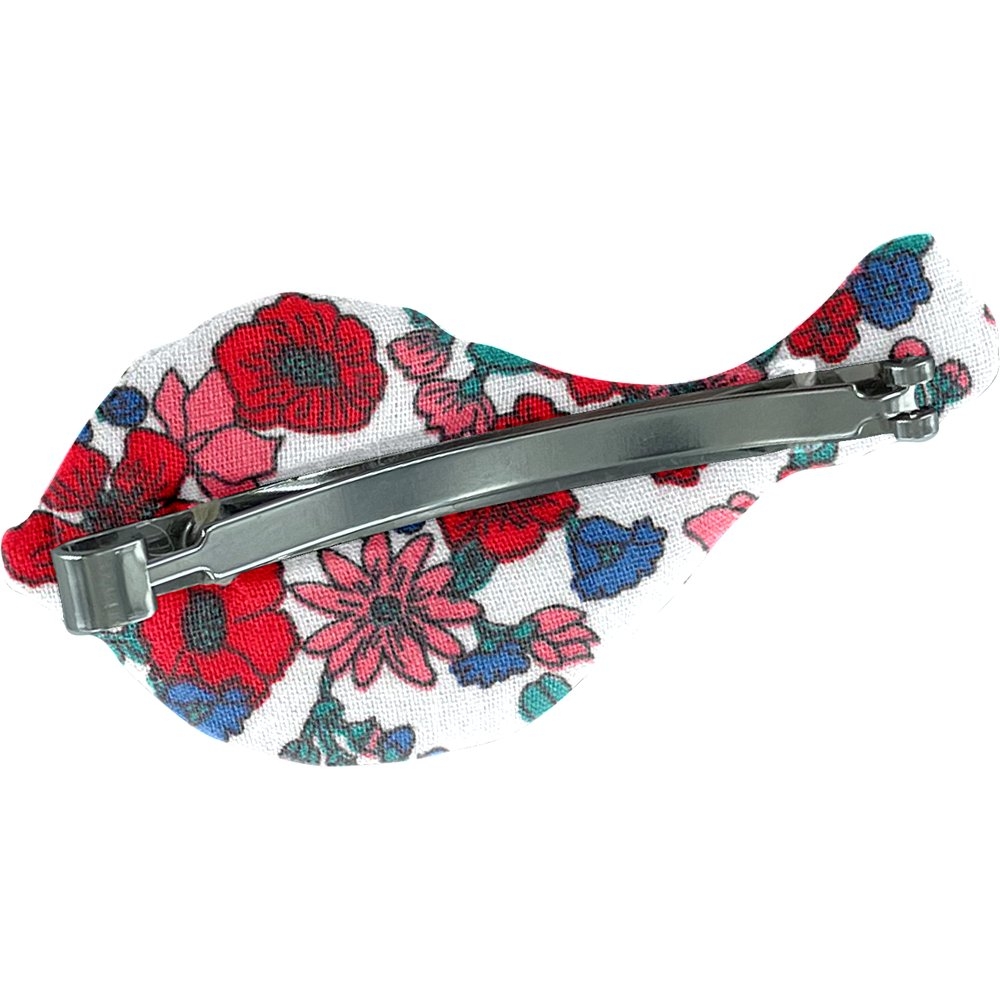 Barrette Mésange Prairie Fleurie