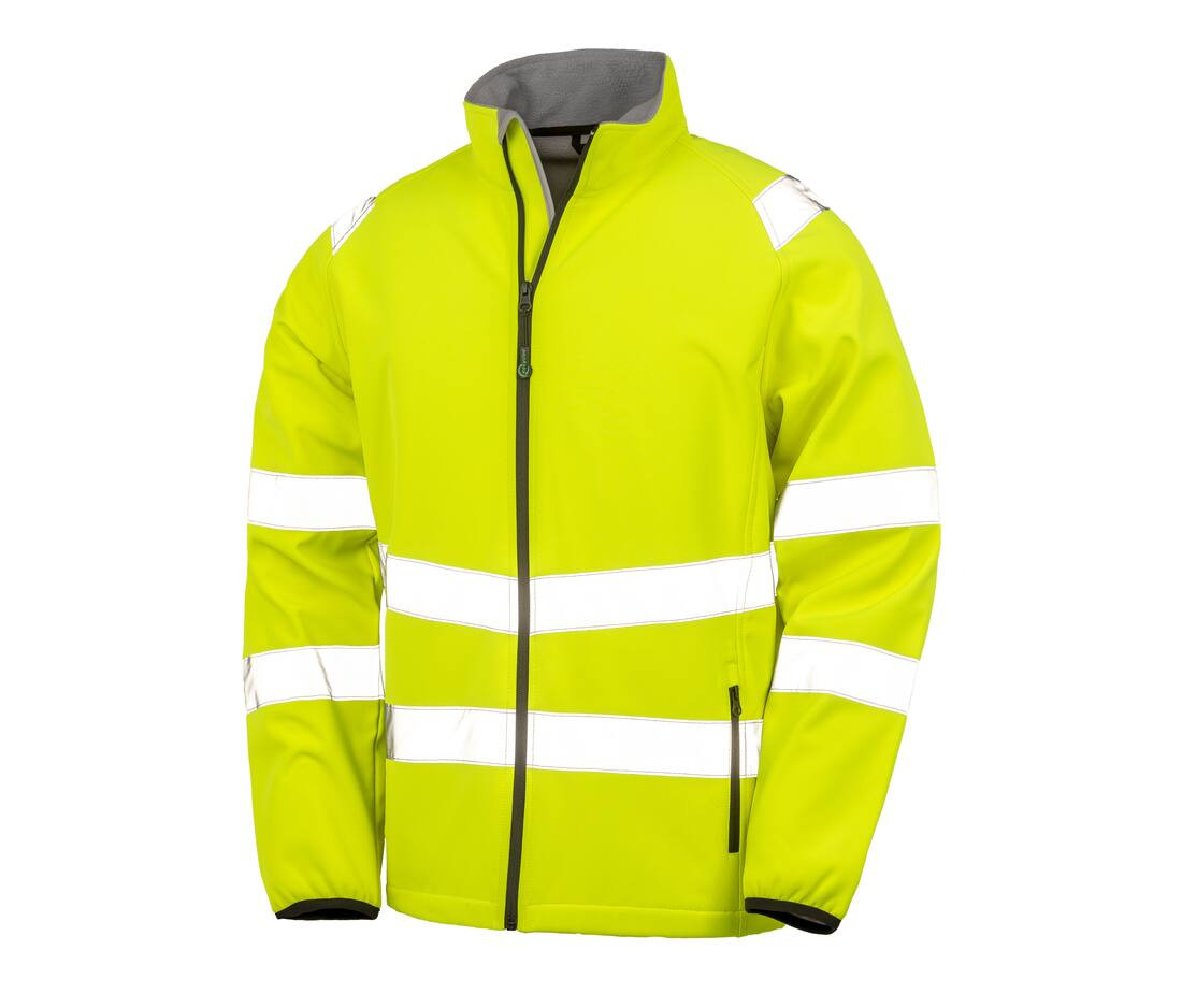 RESULT RS505X - Veste Softshell 2 couches haute visibilité