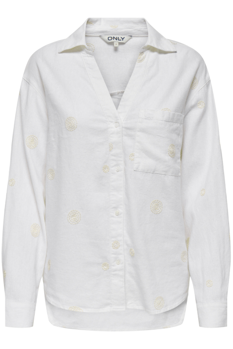 Only ecru dames blouse