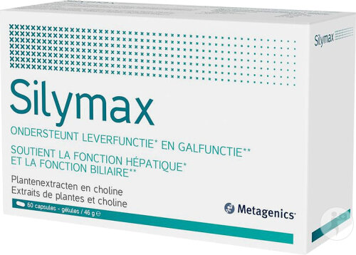 Metagenics Silymax Extraits De Plantes Et Choline 60 Gélules