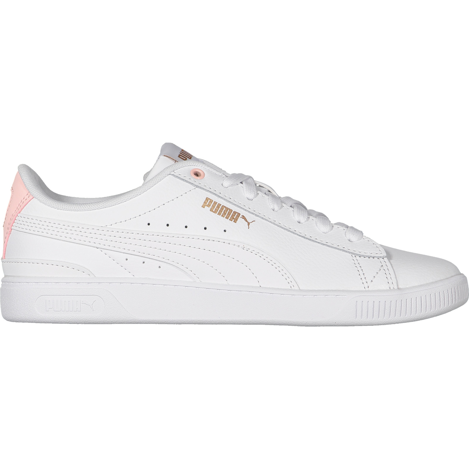 Puma Damen-Sneaker Vikky v3 Leather weiss, 36