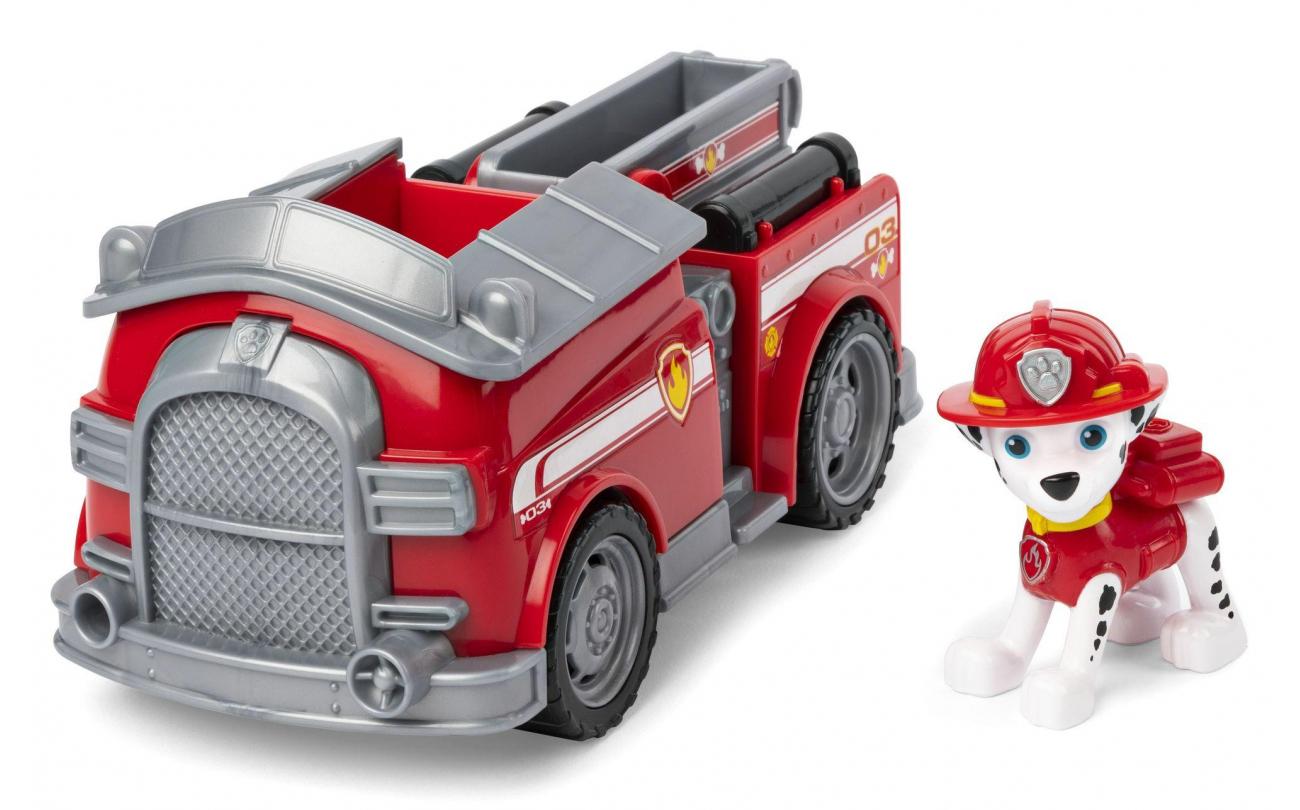 PAW Patrol Voertuig met pup Marshall